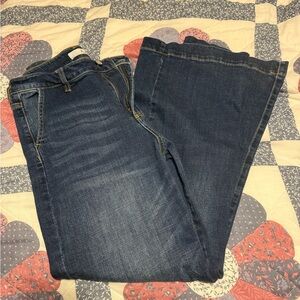 Kan-Can Classic Dark Blue Trouser Women’s Jeans 11/29 regular length